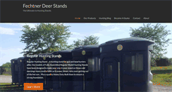 Desktop Screenshot of fechtnerdeerstands.com